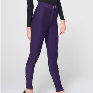 American Apparel Purple riding pants